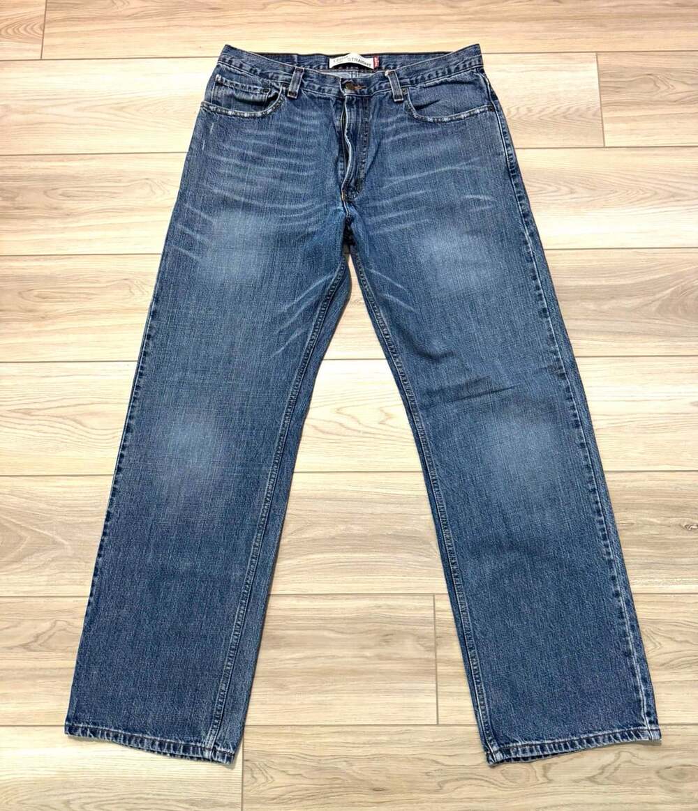 Vintage Y2K Levi's 569 Loose Straight Baggy Jeans Mens 34x34 Medium Wash